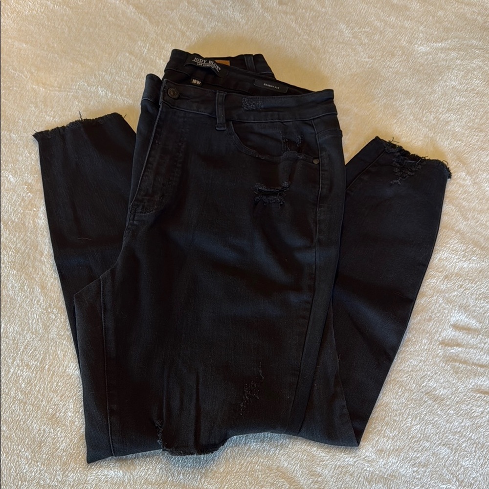 Judy Blue Black Skinny Jeans Classic Denim